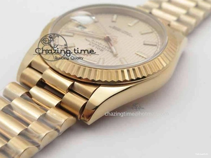 RG Best RG 228239 40mm Edition Day-Date RG Bracelet Dial Noob 1:1 President On A3255 0404